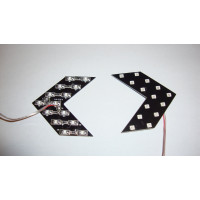 Светодиодный Повторитель в зеркальный элемент 5050 SMD Белый